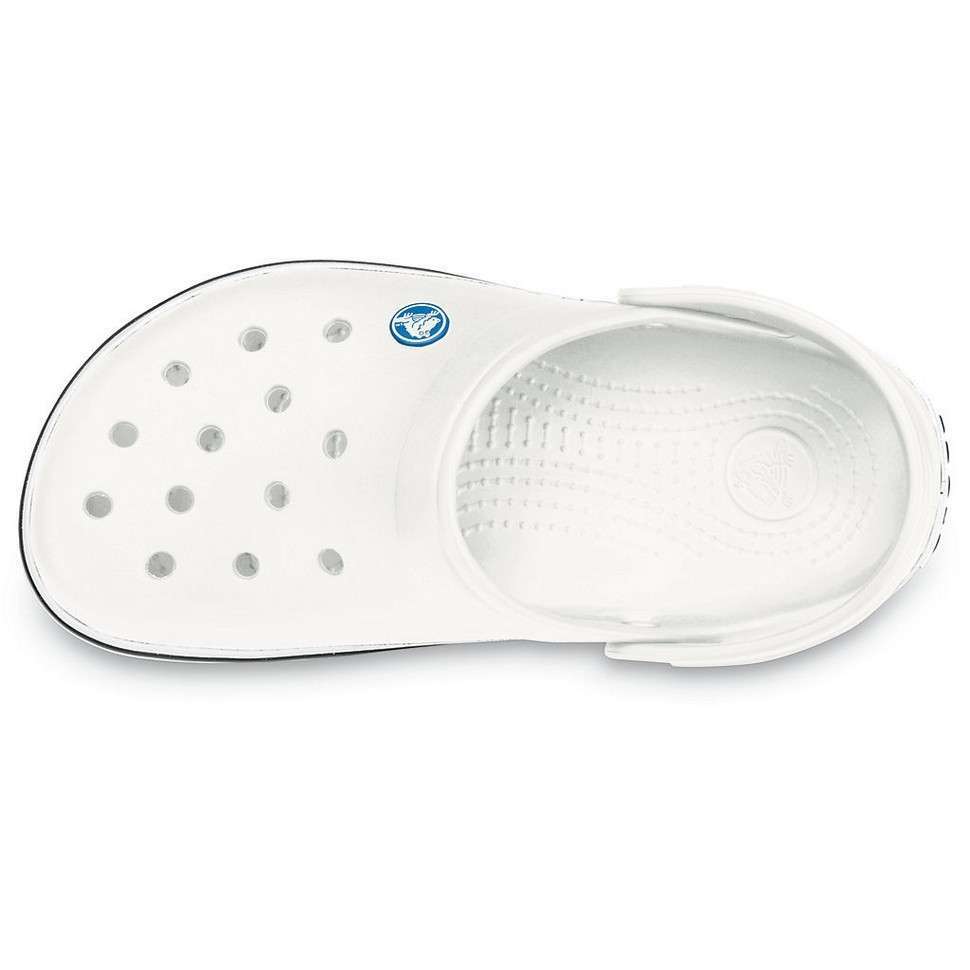 Crocs Крокбенд Білі Crocband Clog Unisex White — фото 9