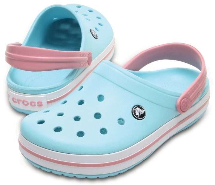 Crocs Crocband Ice Blue/White Clog
