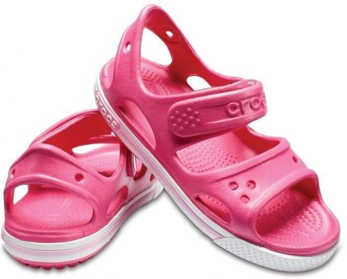 Дитячі сандалії для дівчинки Crocs Preschool Crocband II Sandal Paradise Pink/Carnation