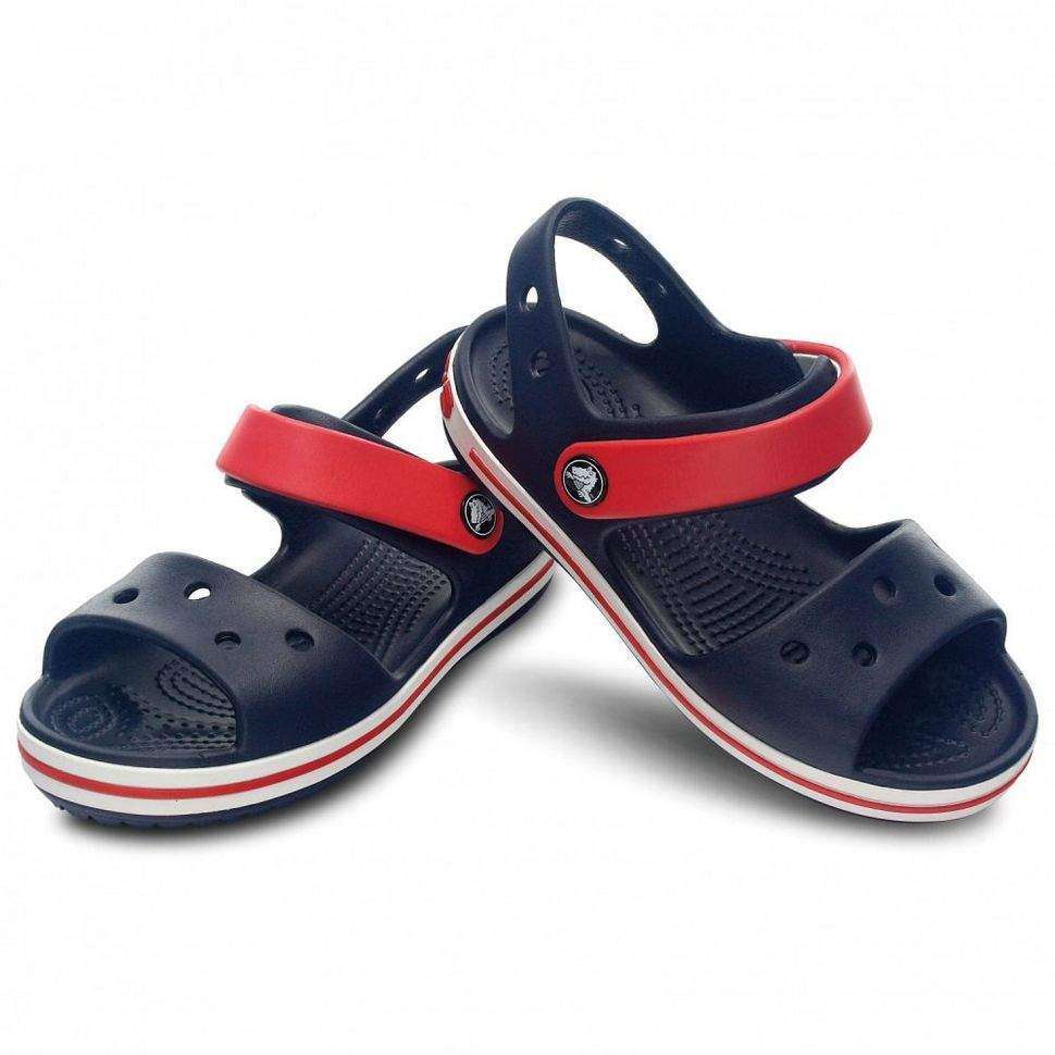 Дитячі сандалії для хлопчика Crocs Crocband Sandal Kids Navy/Red