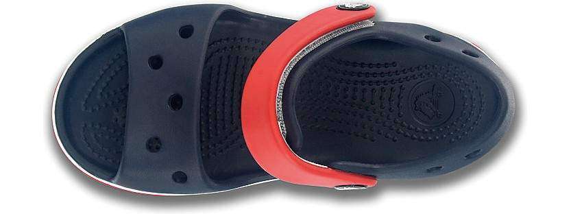Дитячі сандалії для хлопчика Crocs Crocband Sandal Kids Navy/Red — фото 12