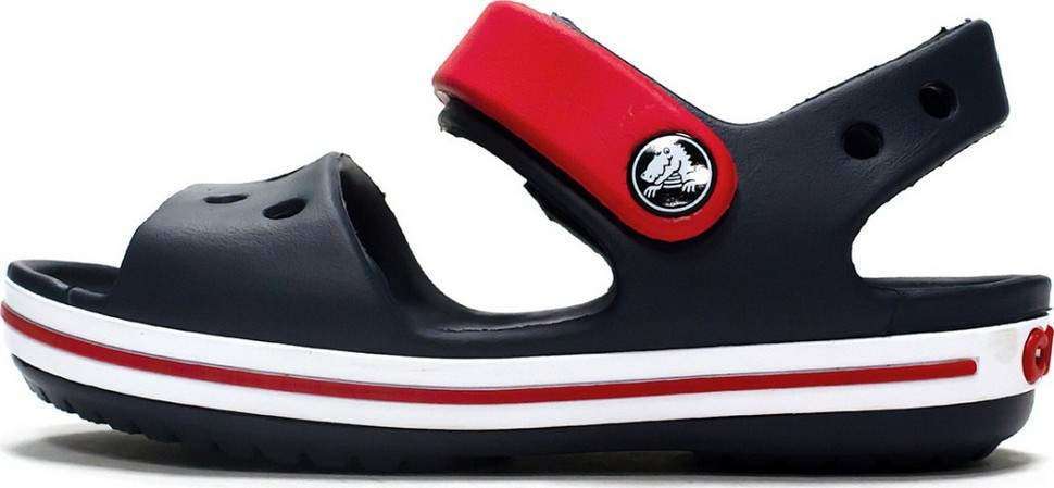 Дитячі сандалії для хлопчика Crocs Crocband Sandal Kids Navy/Red — фото 13