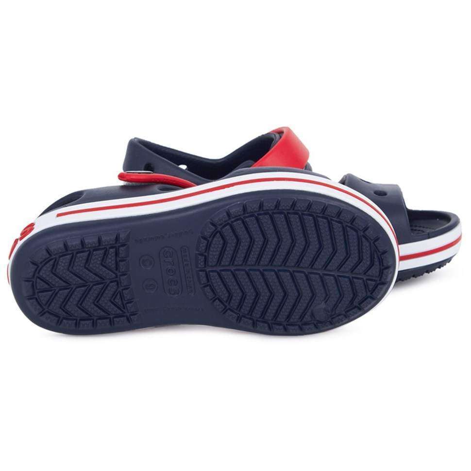 Дитячі сандалії для хлопчика Crocs Crocband Sandal Kids Navy/Red — фото 3