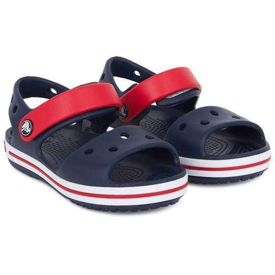 Дитячі сандалії для хлопчика Crocs Crocband Sandal Kids Navy/Red — фото 7