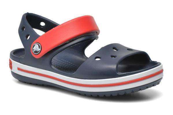 Дитячі сандалії для хлопчика Crocs Crocband Sandal Kids Navy/Red — фото 9
