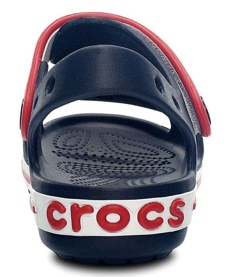 Дитячі сандалії для хлопчика Crocs Crocband Sandal Kids Navy/Red — фото 10