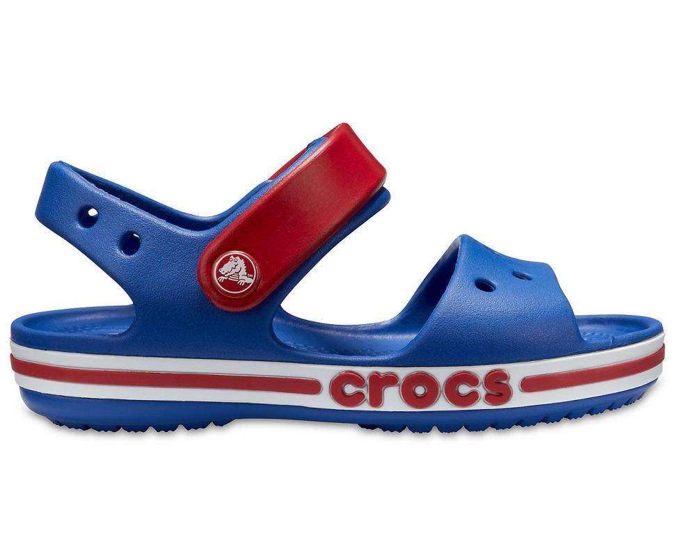 Дитячі сандалії для хлопчика Crocs Bayaband Sandal Cerulean Blue — фото 7