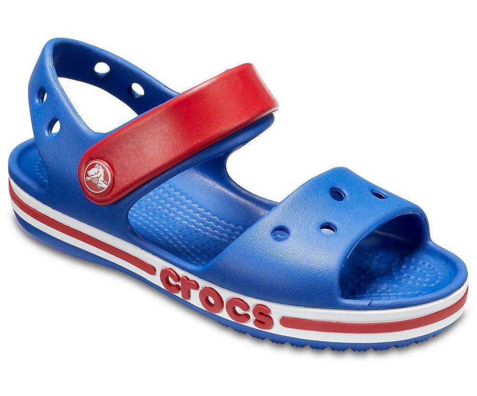 Дитячі сандалії для хлопчика Crocs Bayaband Sandal Cerulean Blue — фото 8
