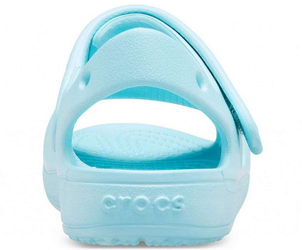 Дитячі сандалії для дівчинки Crocs Classic Kids Cross-Strap Sandal Ice Blue — фото 5