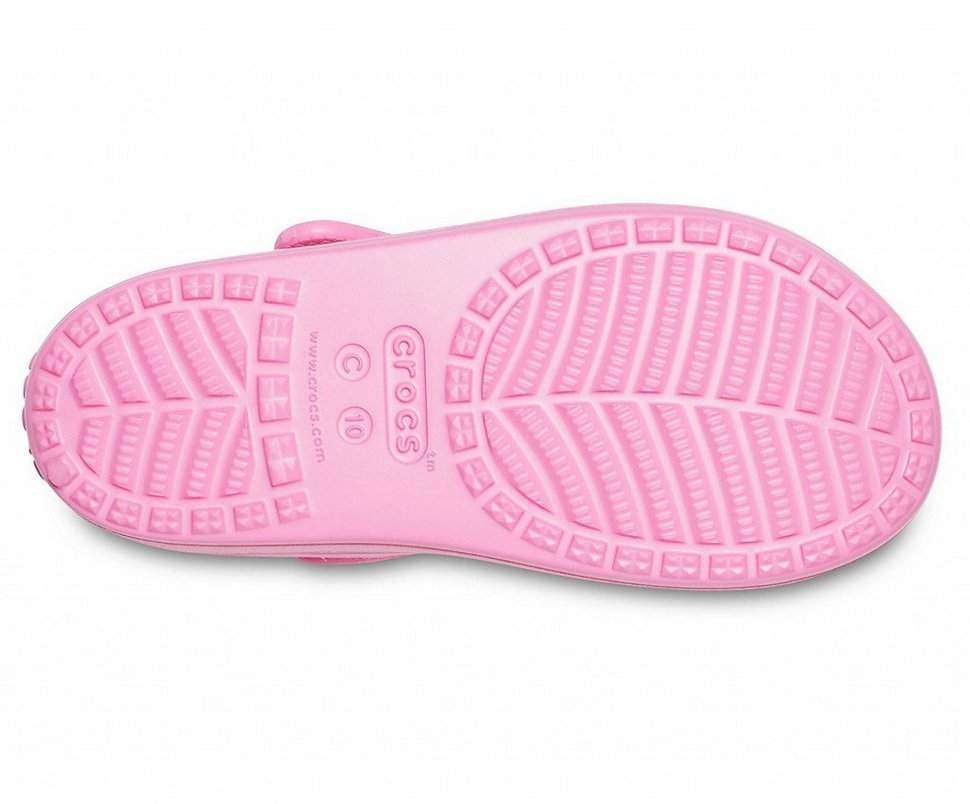 Дитячі сандалії для дівчинки Crocs Classic Cross-Strap Sandal Pink Lemonade — фото 4