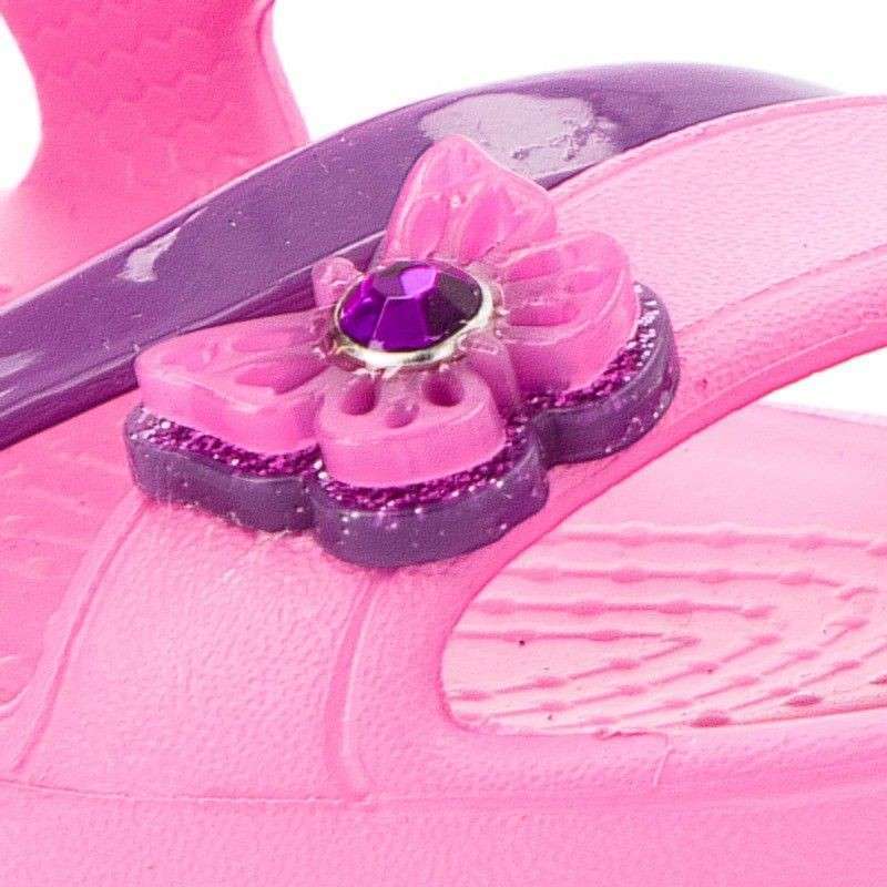 Дитячі сандалії для дівчинки Crocs Lina Sandal Party Pink Kids — фото 2
