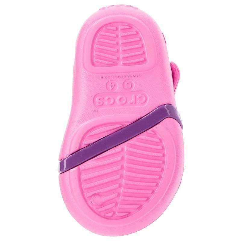 Дитячі сандалії для дівчинки Crocs Lina Sandal Party Pink Kids — фото 6