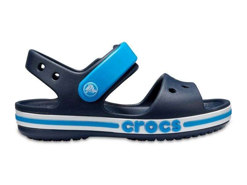 Дитячі сандалії для хлопчика Crocs Kids Bayaband Sandal Navy — фото 4