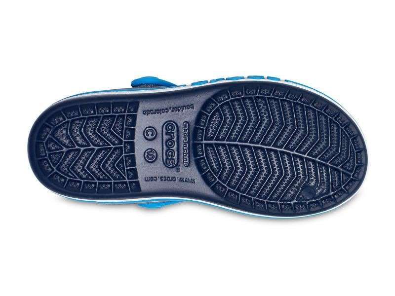 Дитячі сандалії для хлопчика Crocs Kids Bayaband Sandal Navy — фото 6