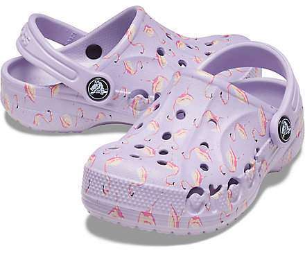 Детские Crocs Baya Seasonal Printed Clog Lavender