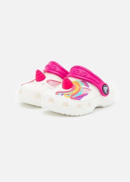 Дитячі Crocs для дівчинки Kids Classic I AM Unicorn White — фото 6