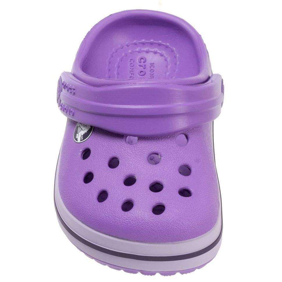 Дитячі Crocs для дівчинки Crocband Clog Kids Purple — фото 3