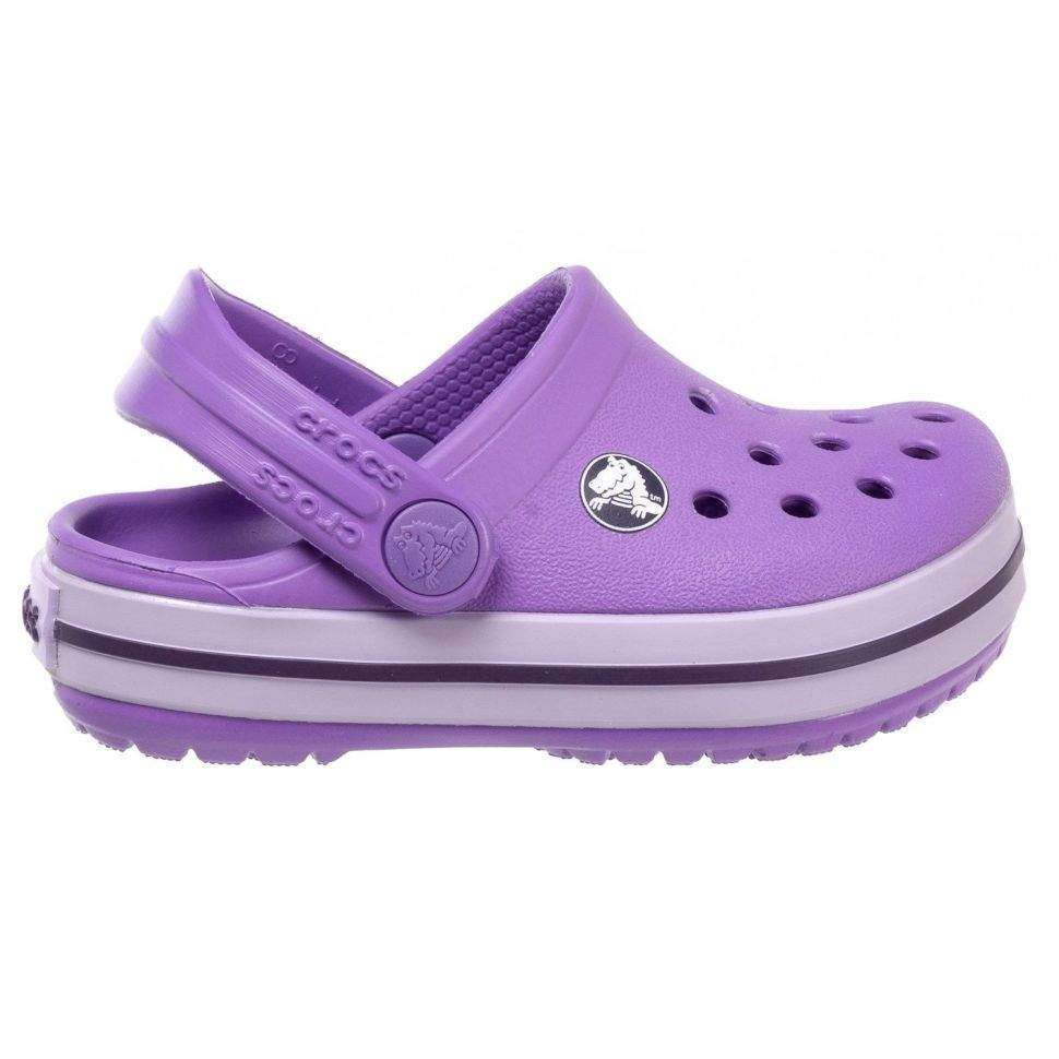 Дитячі Crocs для дівчинки Crocband Clog Kids Purple — фото 7