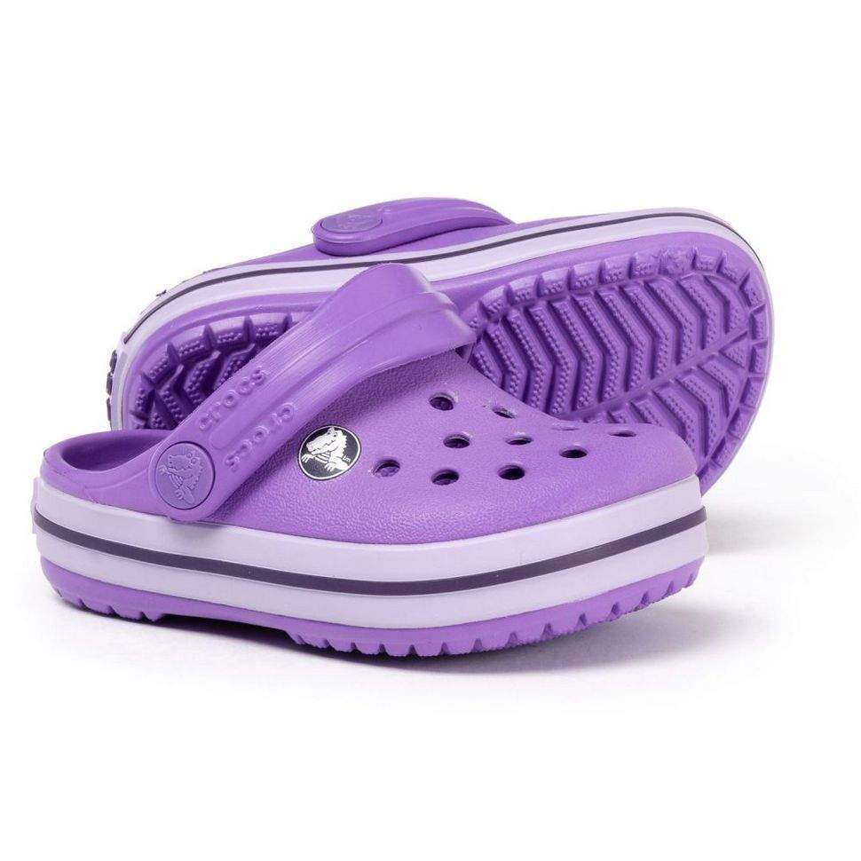 Дитячі Crocs для дівчинки Crocband Clog Kids Purple — фото 8