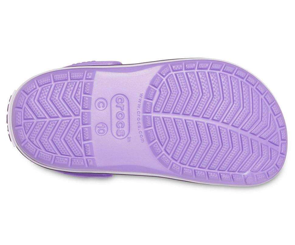 Дитячі Crocs для дівчинки Crocband Clog Kids Purple — фото 9