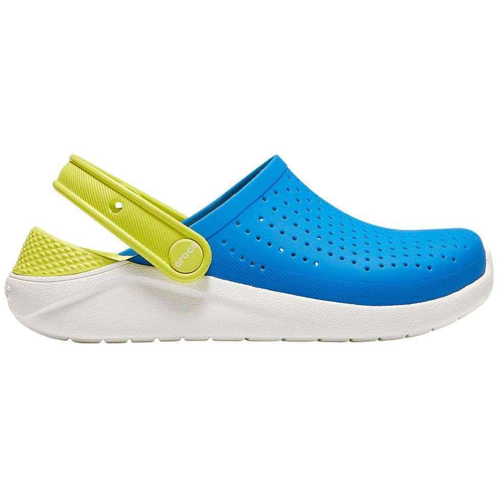 Дитячі Crocs-сабо для хлопчика Crocs Literide Kids Bright Cobalt/Citrus — фото 4