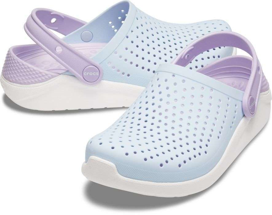 Дитячі Crocs для дівчинки Literide Kids Mineral Blue/White