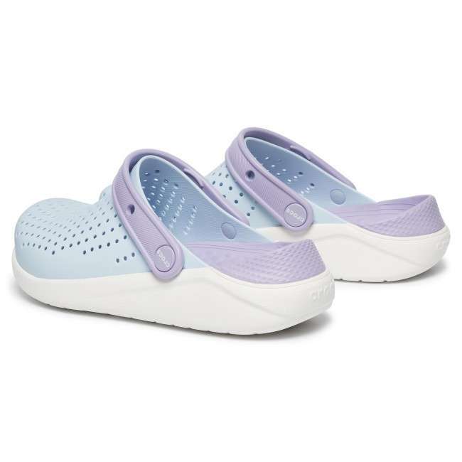 Дитячі Crocs для дівчинки Literide Kids Mineral Blue/White — фото 11