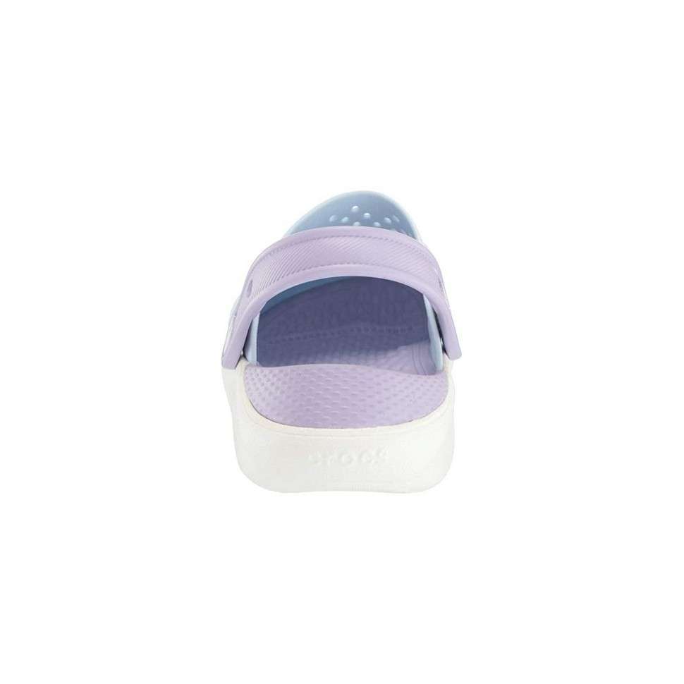 Дитячі Crocs для дівчинки Literide Kids Mineral Blue/White — фото 8