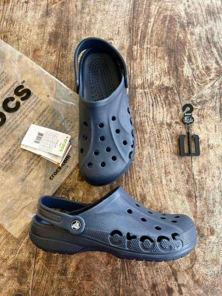 Дитячі Crocs-сабо для хлопчика Crocs Kids' Baya Clog Navy — фото 2