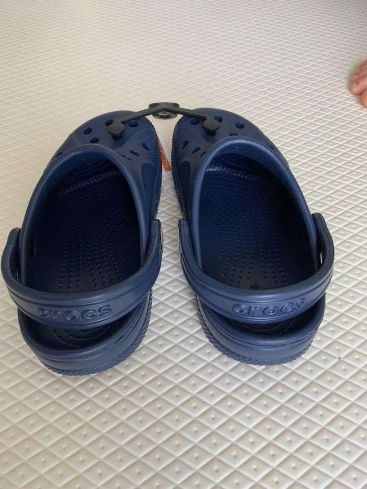 Дитячі Crocs-сабо для хлопчика Crocs Kids' Baya Clog Navy — фото 4