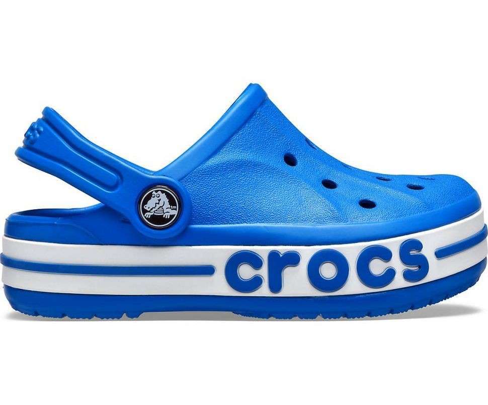 Дитячі Crocs-сабо для хлопчика Crocs Kids’ Bayaband Clog Bright Cobalt — фото 4