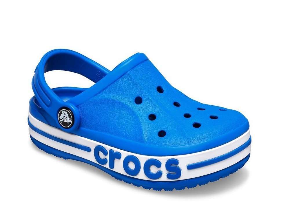 Дитячі Crocs-сабо для хлопчика Crocs Kids’ Bayaband Clog Bright Cobalt — фото 6