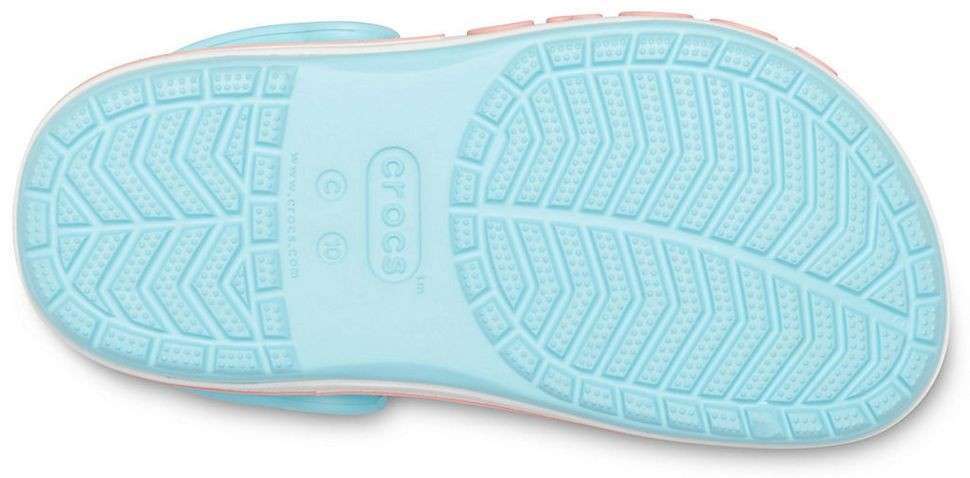 Дитячі Crocs для дівчинки Bayaband Kids Clog Ice Blue/Melon — фото 6
