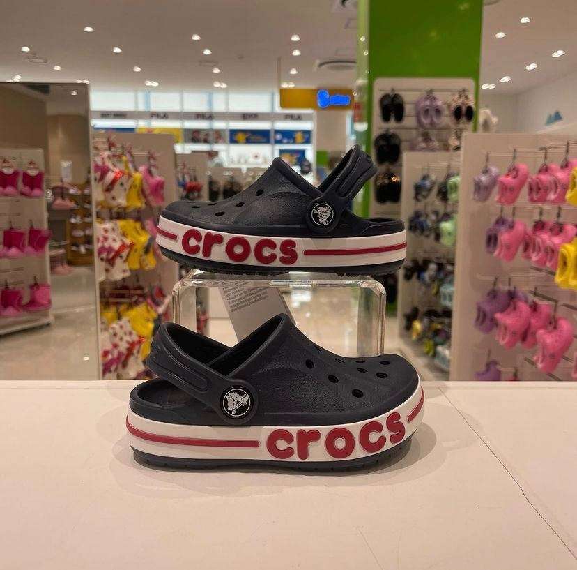 Дитячі Crocs-сабо для хлопчика Crocs Bayaband Clog Kids Navy — фото 3