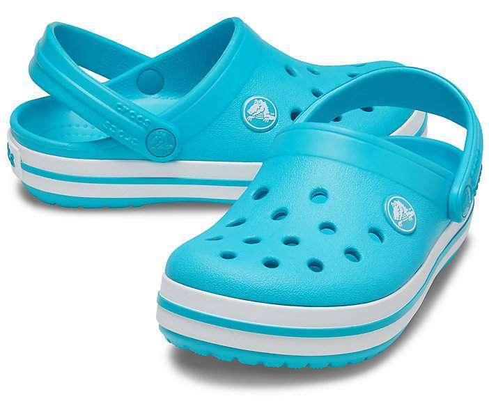 Дитячі Crocs-сабо для хлопчика Crocs Crocband Clog Kids Digital Aqua