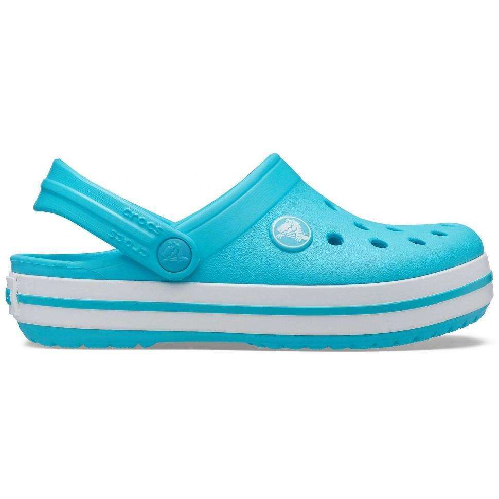 Дитячі Crocs-сабо для хлопчика Crocs Crocband Clog Kids Digital Aqua — фото 3