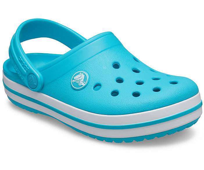 Дитячі Crocs-сабо для хлопчика Crocs Crocband Clog Kids Digital Aqua — фото 4