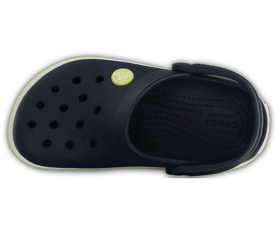 Дитячі Crocs-сабо для хлопчика Crocs Crocband Clog Navy/Citrus — фото 5