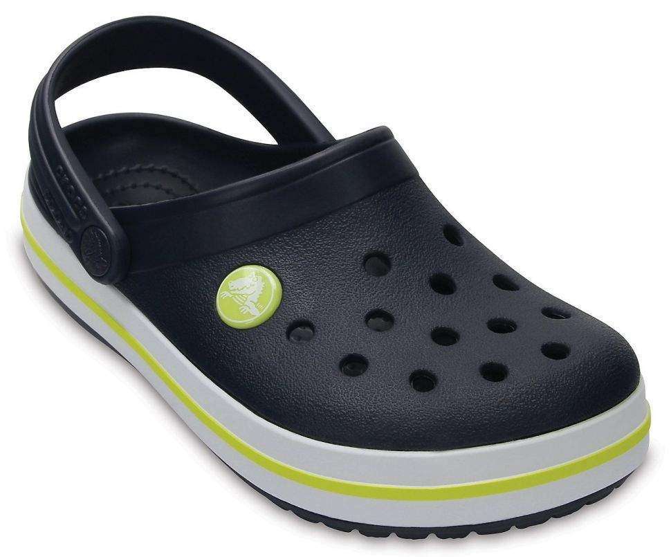 Дитячі Crocs-сабо для хлопчика Crocs Crocband Clog Navy/Citrus — фото 9