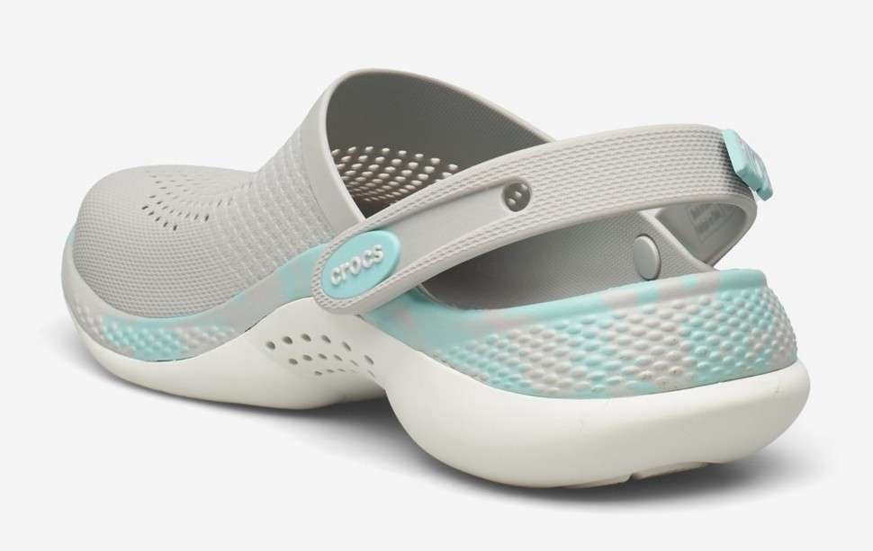Crocs Literide Clog 360 Pearl White/Multi — фото 7
