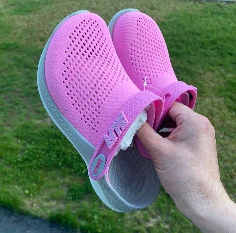 Жіночі Crocs Literide Clog 360 Taffy Pink — фото 7