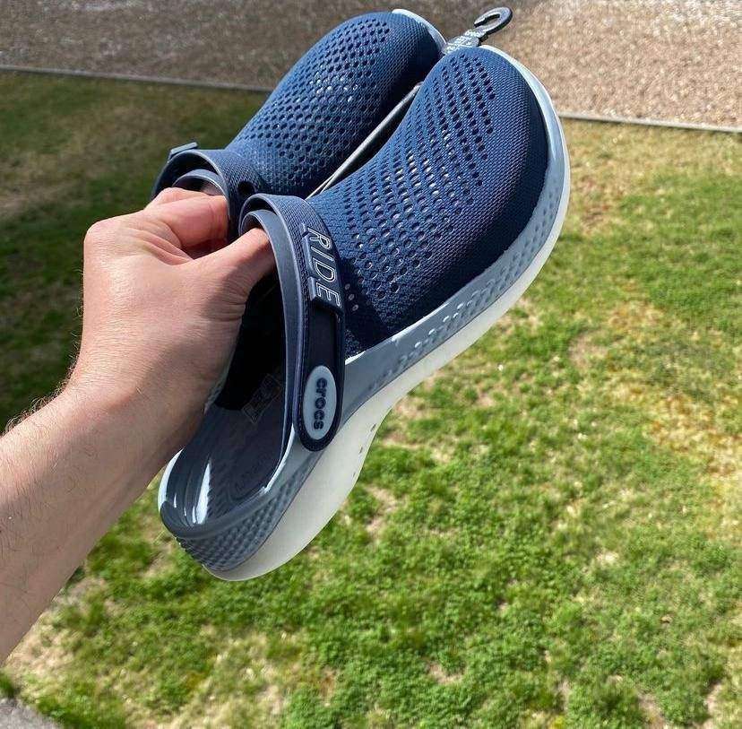 Чоловічі Crocs лайтрайд Клог 360 Сині Literide Clog Navy/Blue Grey — фото 4