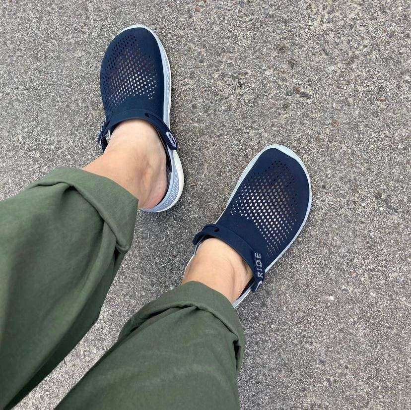 Чоловічі Crocs лайтрайд Клог 360 Сині Literide Clog Navy/Blue Grey — фото 6