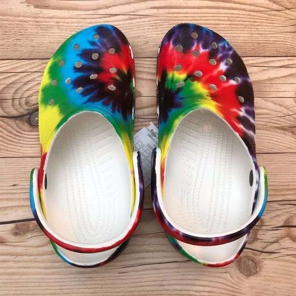 Чоловічі Crocs Класік Клог Тай Дай CLASSIC TIE DYE GRAPHIC CLOG - Multi Color — фото 5