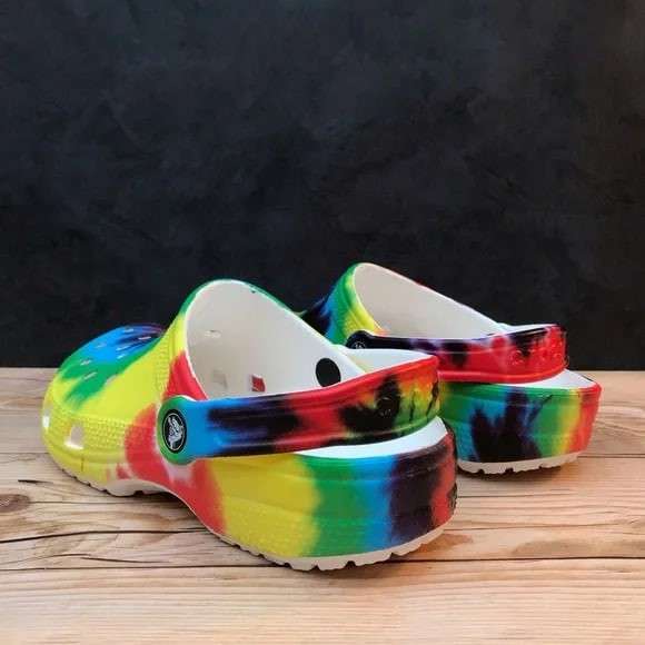 Чоловічі Crocs Класік Клог Тай Дай CLASSIC TIE DYE GRAPHIC CLOG - Multi Color — фото 6
