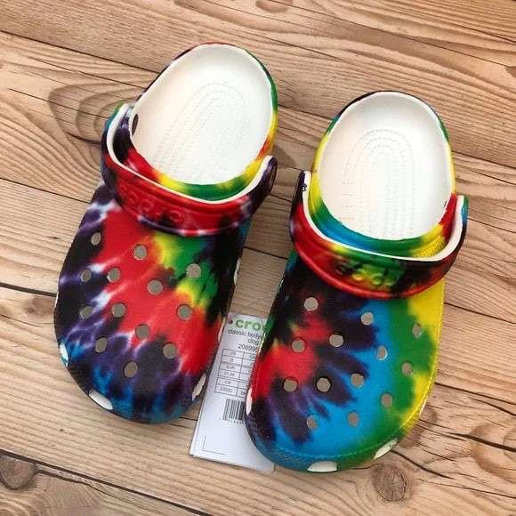 Чоловічі Crocs Класік Клог Тай Дай CLASSIC TIE DYE GRAPHIC CLOG - Multi Color — фото 7