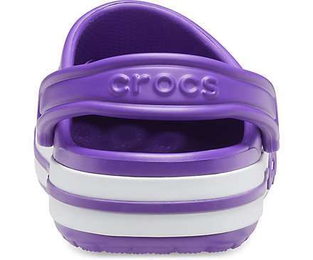 Жіночі Crocs Bayaband Clog Neon Purple/White — фото 13