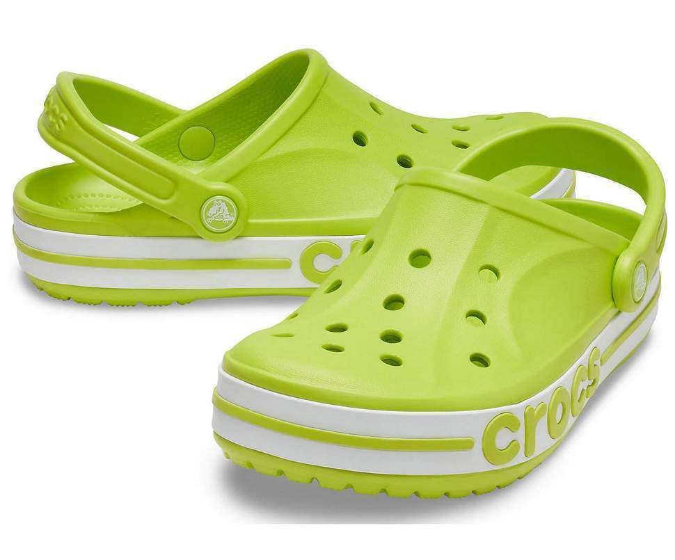 Жіночі Crocs Bayaband Clog Lime Punch/White
