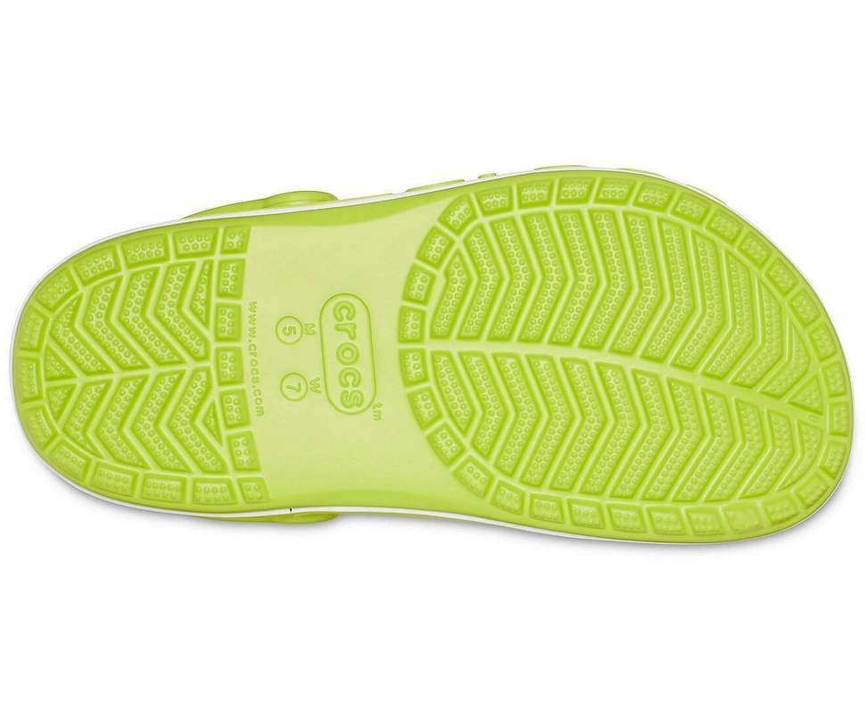 Жіночі Crocs Bayaband Clog Lime Punch/White — фото 5