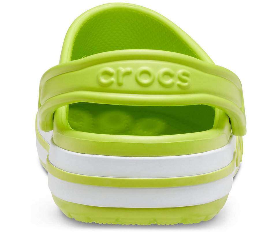 Жіночі Crocs Bayaband Clog Lime Punch/White — фото 7